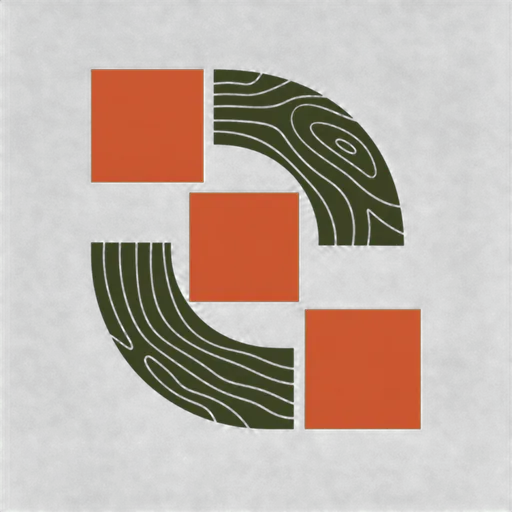 Morningside Park Clay & Tile abstract tile-and-grain mark